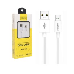 Foneng Micro Data Cable X11 3A 2m White Foneng Micro Data Cable X11 3A 2m White